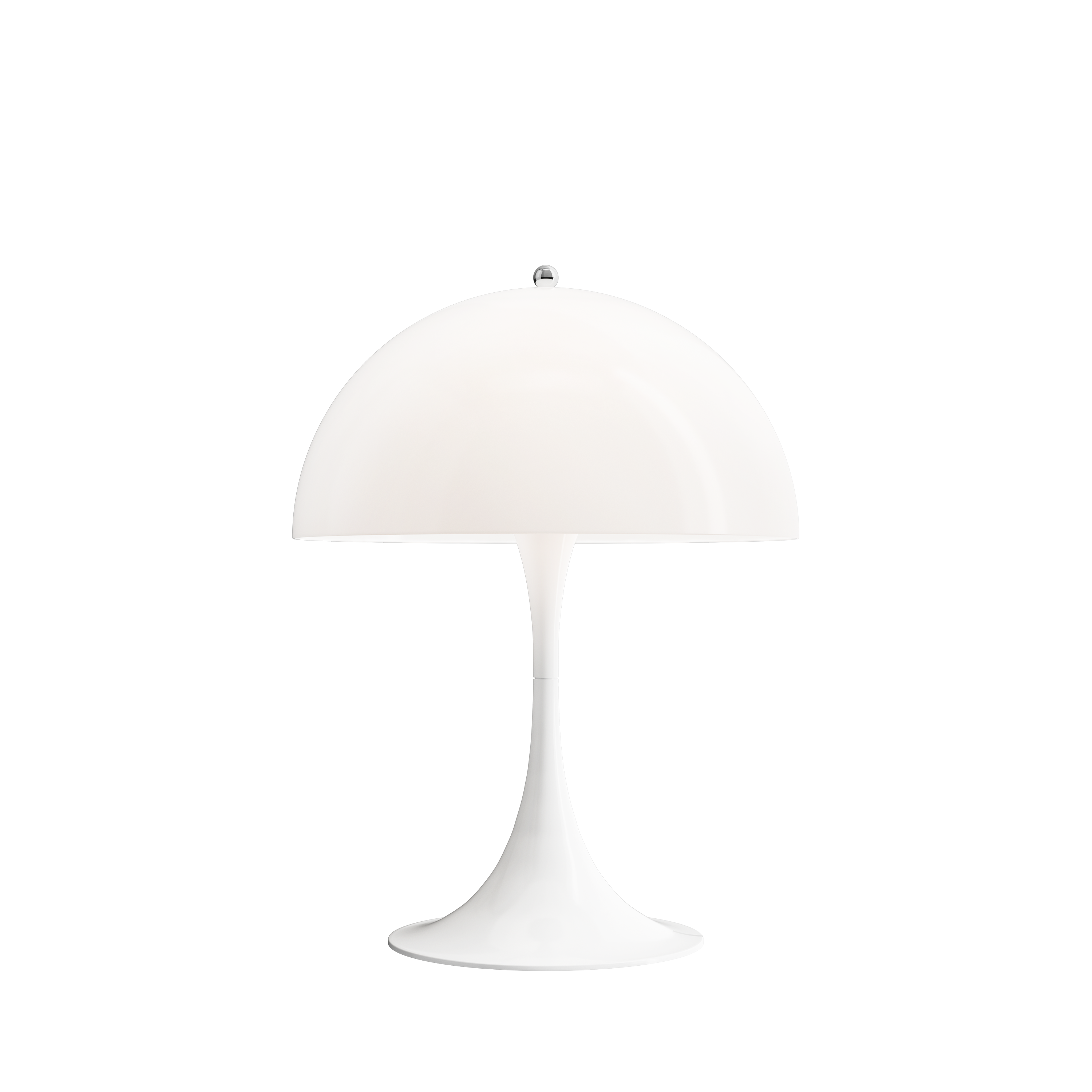 Louis Poulsen Panthella 400 Bordlampe - Hvid Opalt Akryl