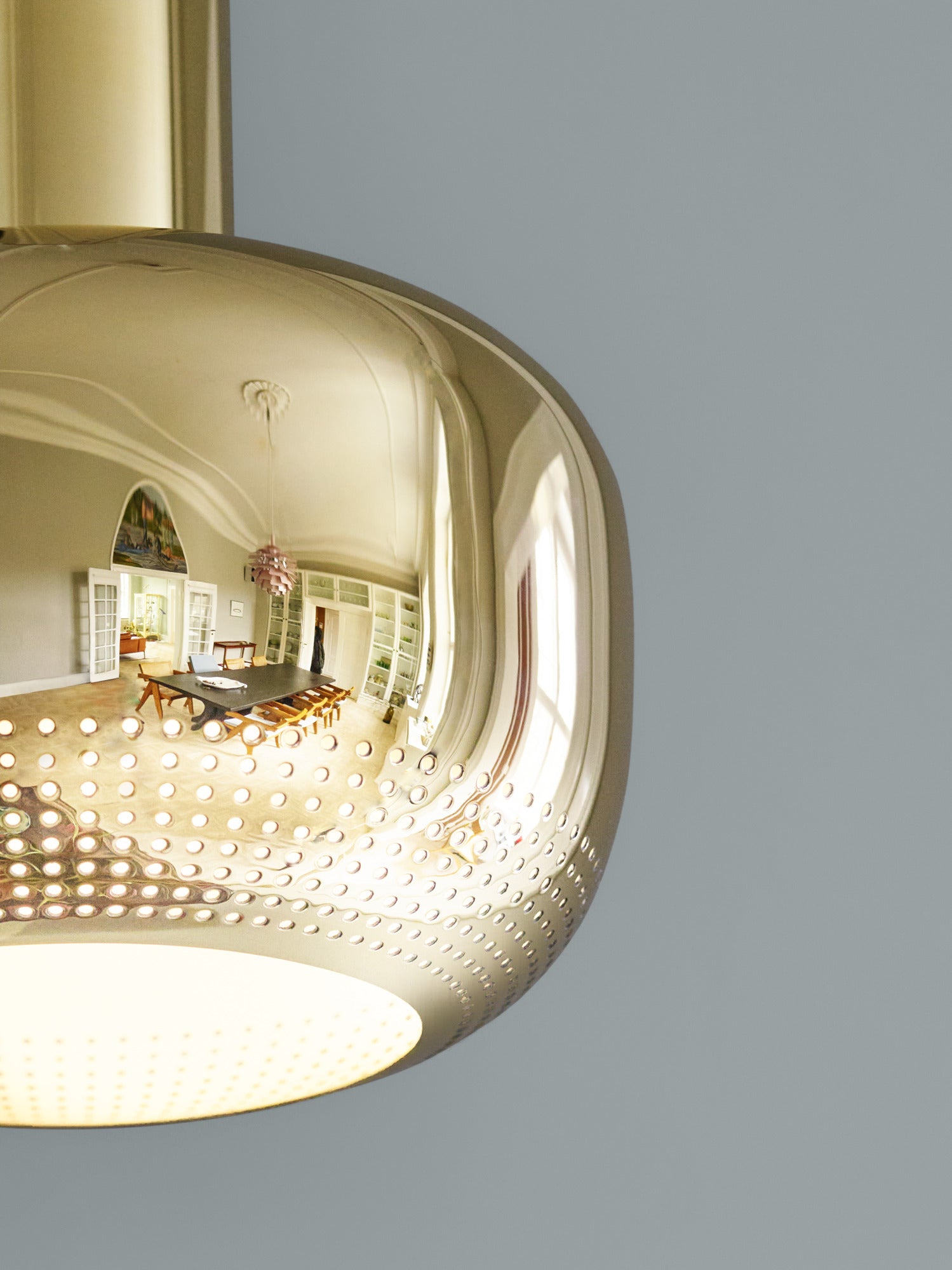 Louis Poulsen VL 56 Pendel - Poleret Messing