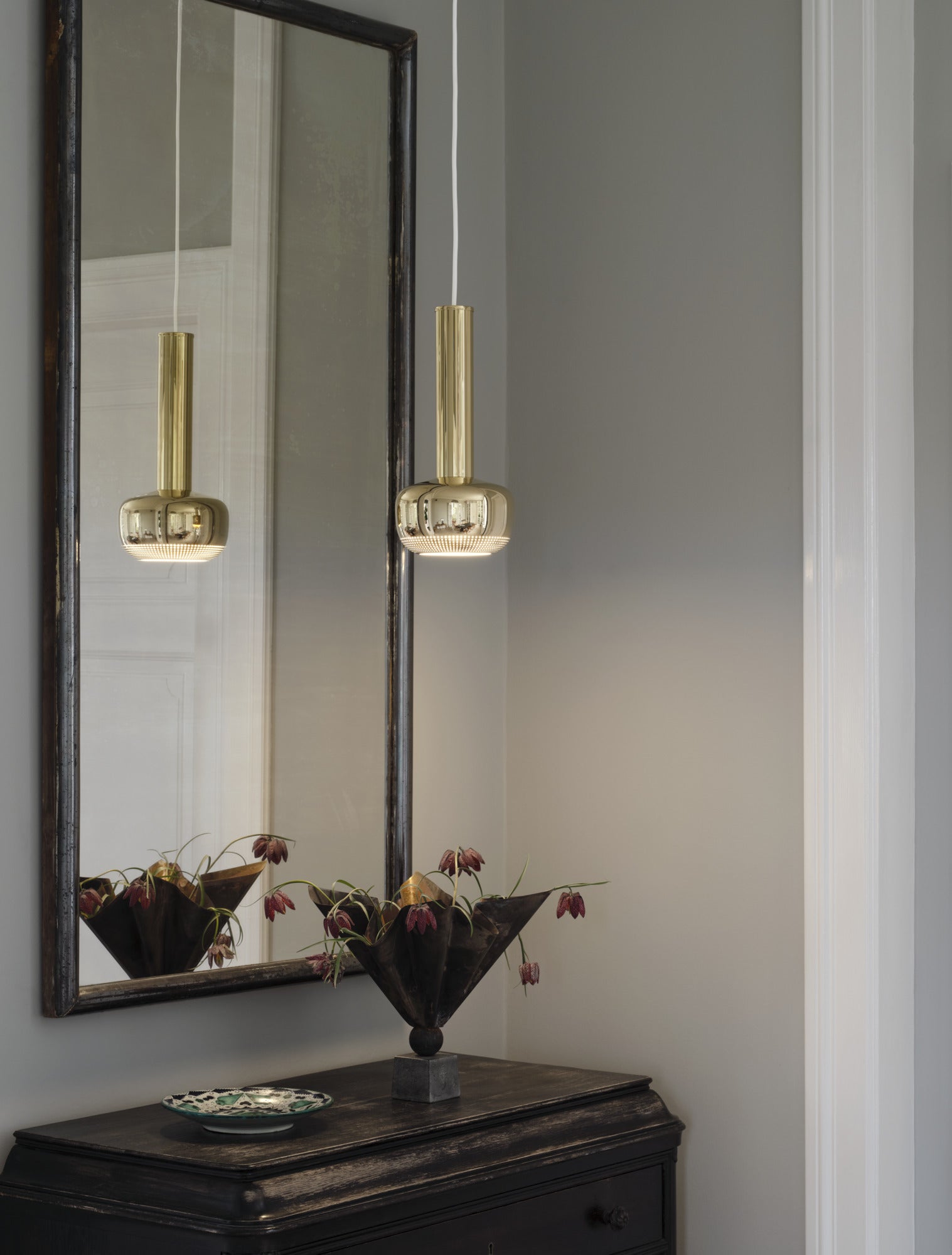 Louis Poulsen VL 56 Pendel - Poleret Messing