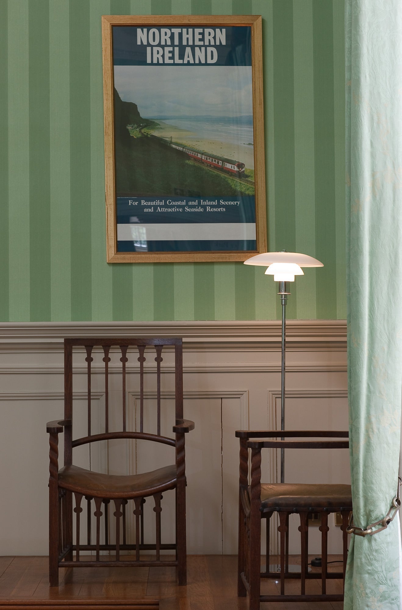 Louis Poulsen - Lampa podłogowa PH 3½-2½ - Chrom połysk