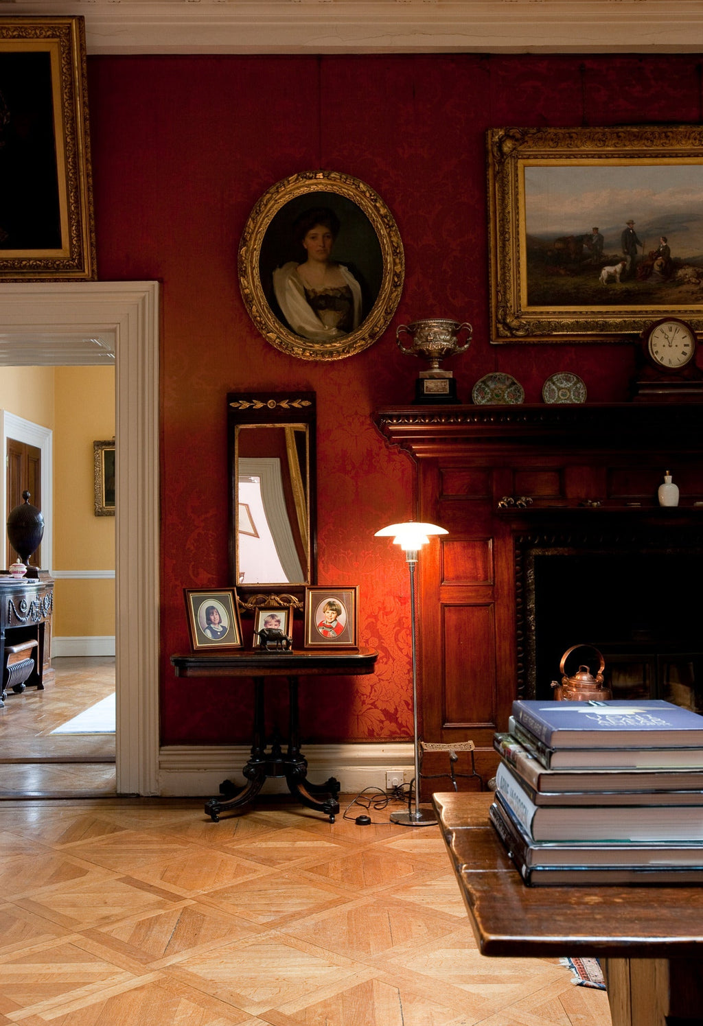 Louis Poulsen - Lampa podłogowa PH 3½-2½ - Chrom połysk