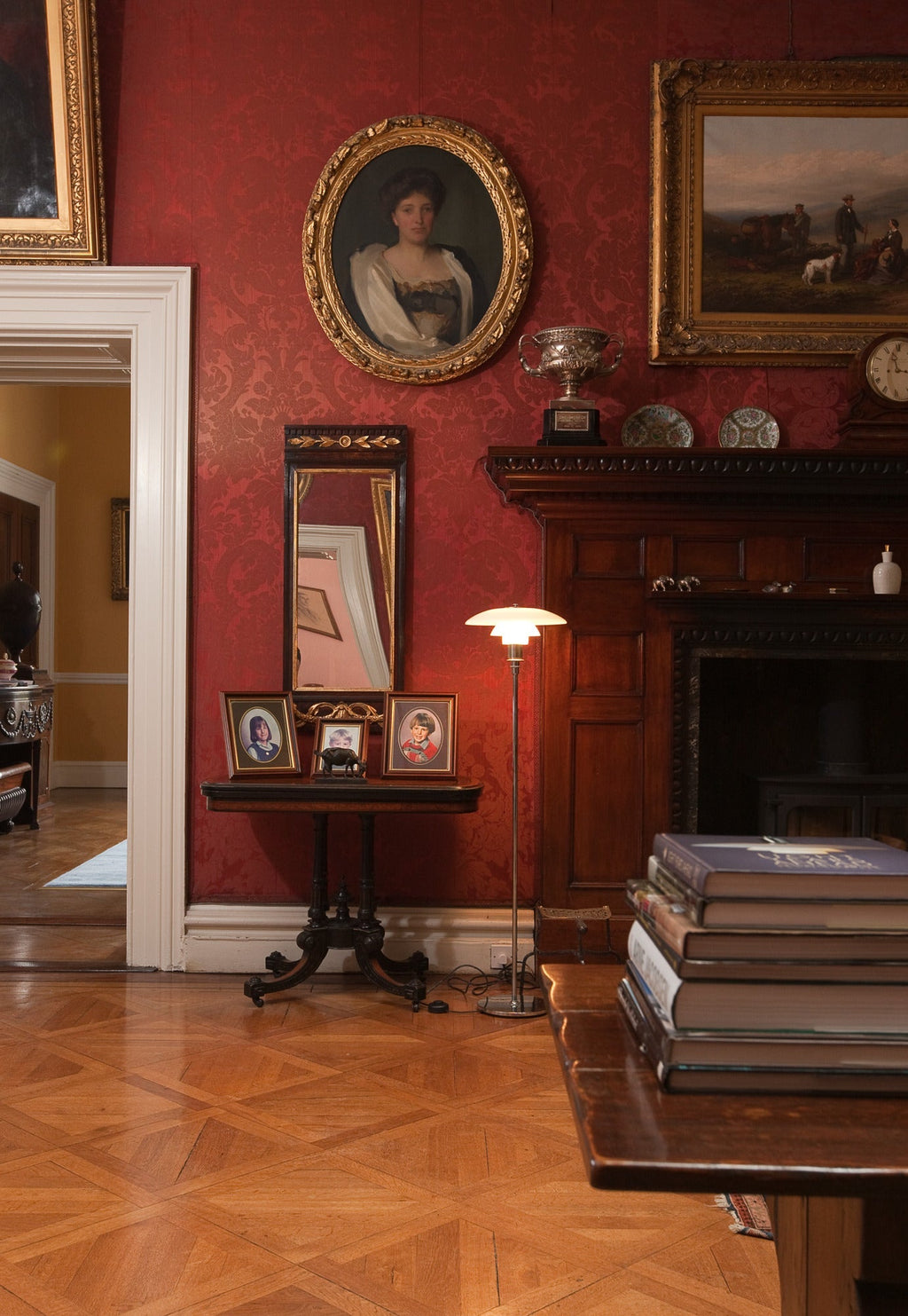 Louis Poulsen - Lampa podłogowa PH 3½-2½ - Chrom połysk