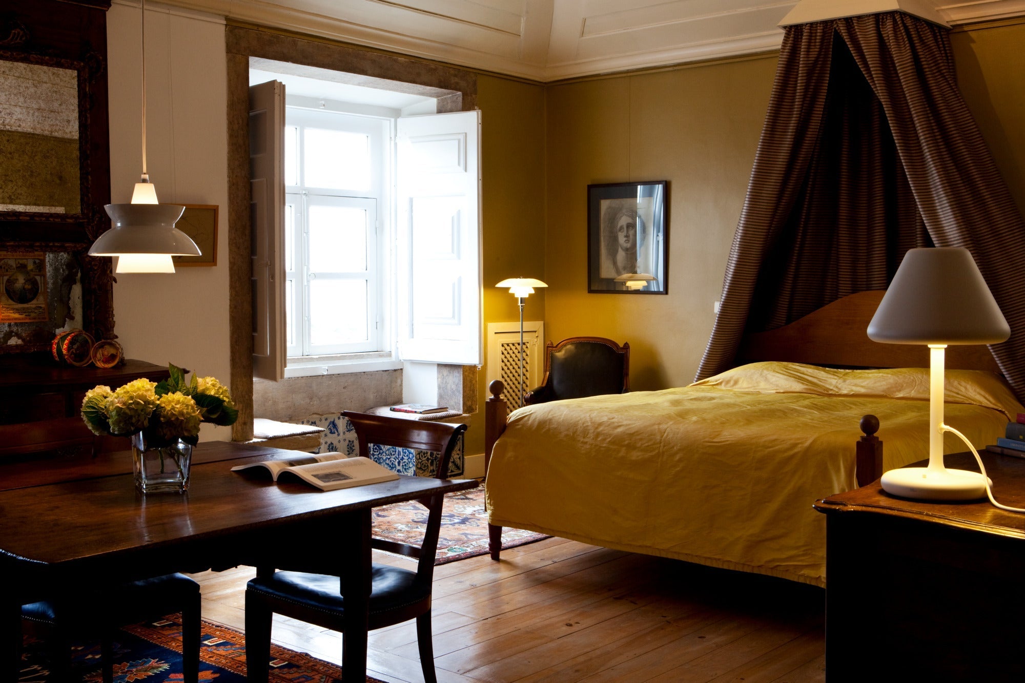 Louis Poulsen - PH 3½-2½ Gulvlampe - Messing Metalliseret