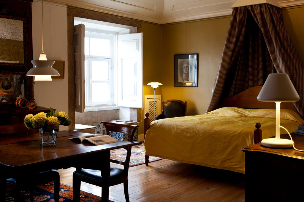 Louis Poulsen - Lampa podłogowa PH 3½-2½ - Chrom połysk