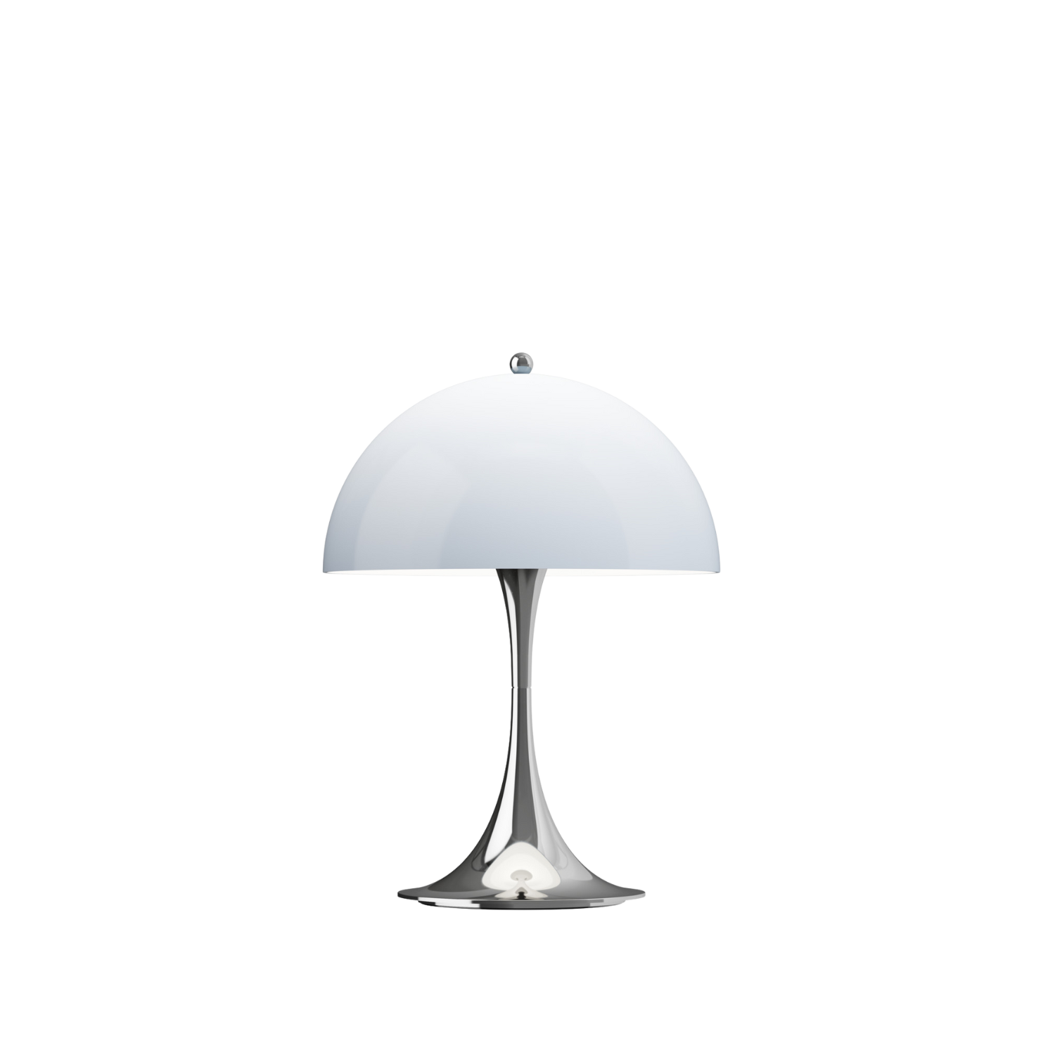 Louis Poulsen Panthella 250 Portable bordlampe - Chrome Opal Blue Grey