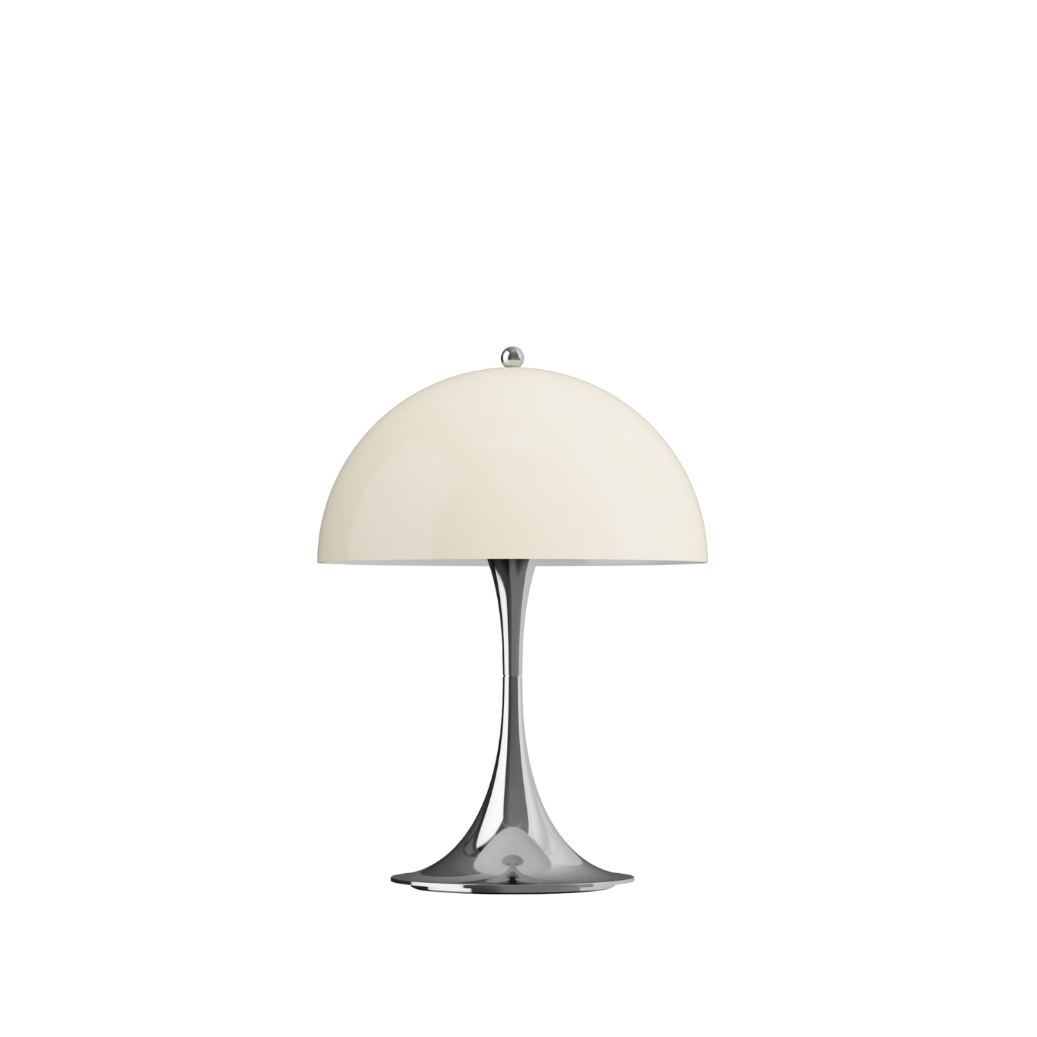 Louis Poulsen Panthella 250 Portable bordlampe - Chrome Opal Beige